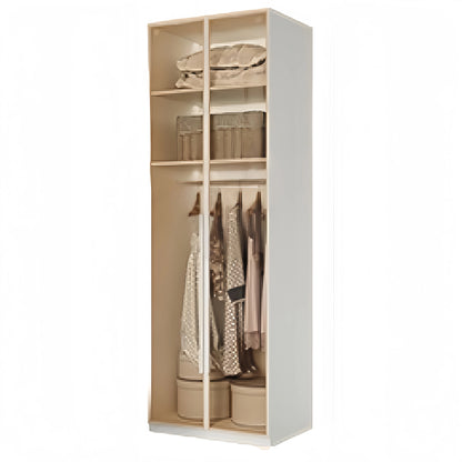 Aihm-Lon Wardrobes with Aluminum Alloy Door Frames Customizable 55"-94"